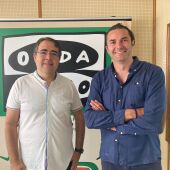 Juan Jesús Nevares y José Ángel Martín del partido Palencia Tierra Viva