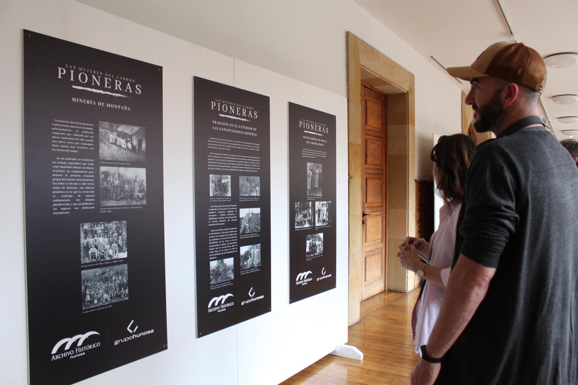 'Pioneras, las mujeres del carbón', exposición en la Universidad 'Pioneras, las mujeres del carbón', exposición en la Universidad