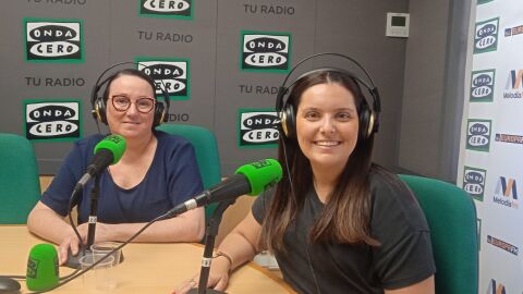 Luz Mart&iacute;nez y Marina Maz&oacute;n