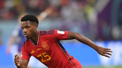 Ansu sustituye a Nico Williams para la Liga de Naciones