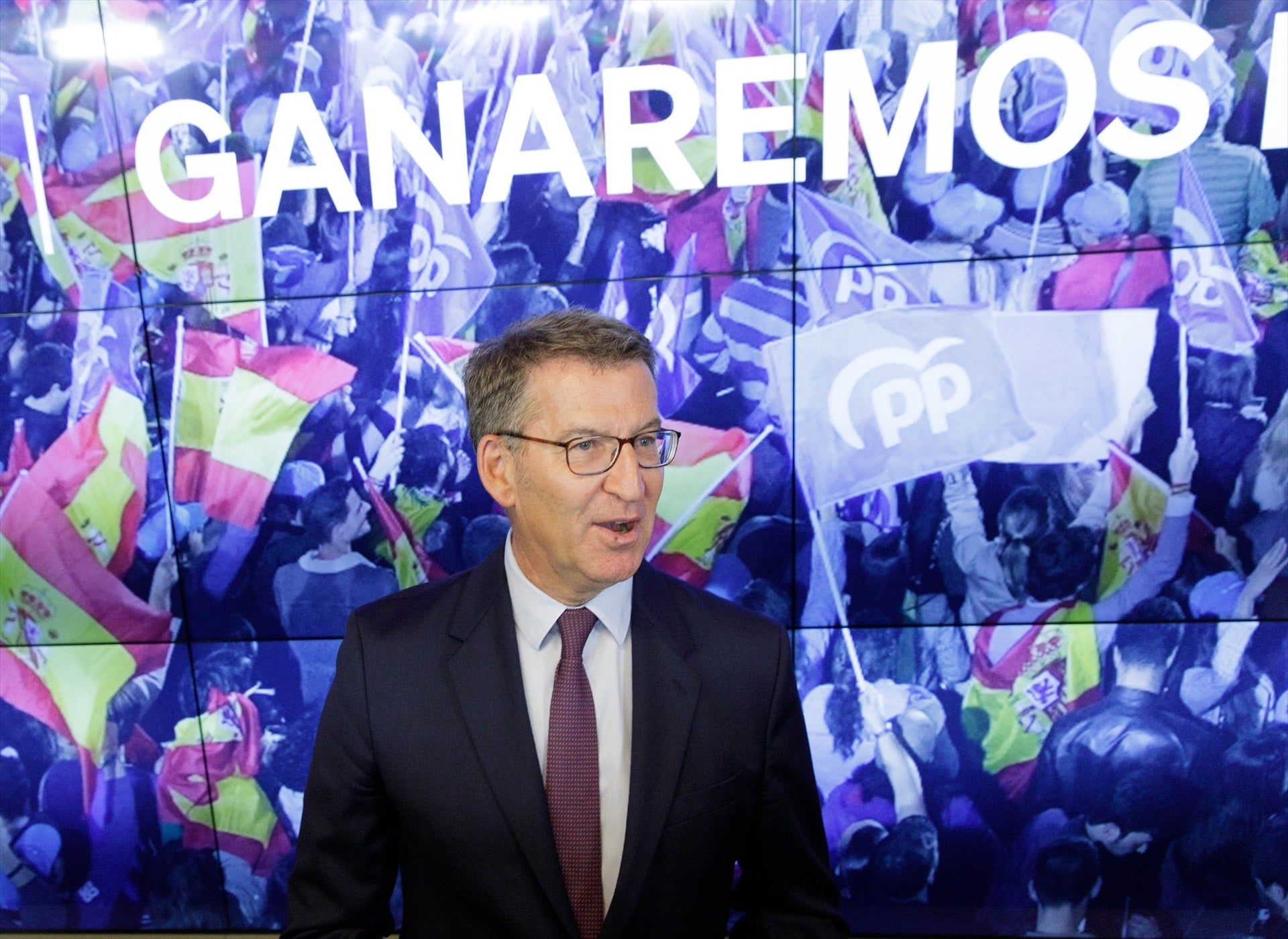 El PP confía en que la 'ola' del 28M puede llevar a Feijóo a gobernar en solitario El PP confía en que la 'ola' del 28M puede llevar a Feijóo a gobernar en solitario
