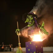 Uno de los juanillos que se quemaron en Cádiz hace unos años Uno de los juanillos que se quemaron en Cádiz hace unos años