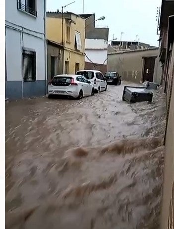 Se normaliza la situación en Villarrubia de los Ojos donde una fuerte tormenta provocó ayer inundaciones Se normaliza la situación en Villarrubia de los Ojos donde una fuerte tormenta provocó ayer inundaciones