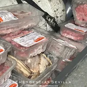 Productos en mal estado incautados en los accesos al concierto de Manuel Carrasco Productos en mal estado incautados en los accesos al concierto de Manuel Carrasco