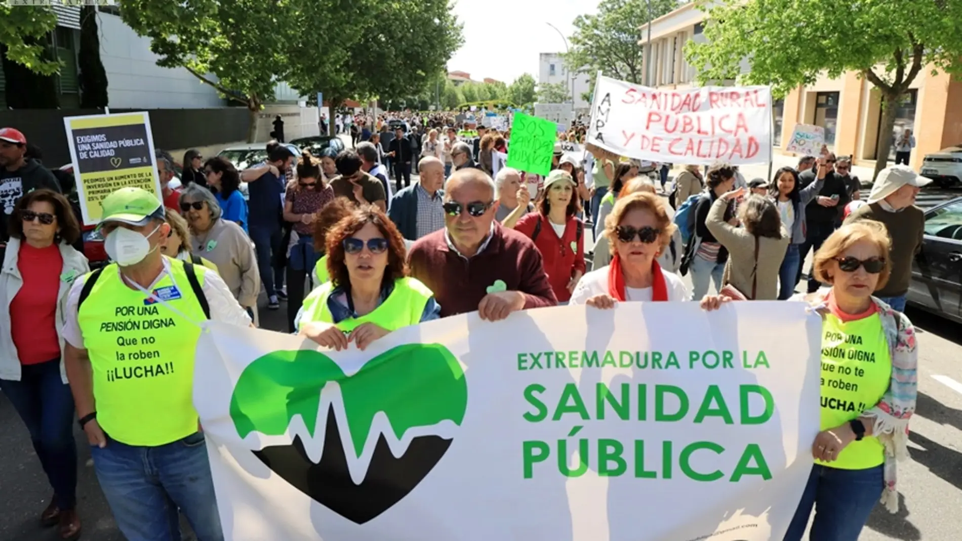 El movimiento 'Extremadura por la Sanidad Pública' convoca concentraciones en ocho localidades este jueves y viernes