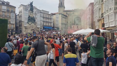 Manifestaci&oacute;n Michelin