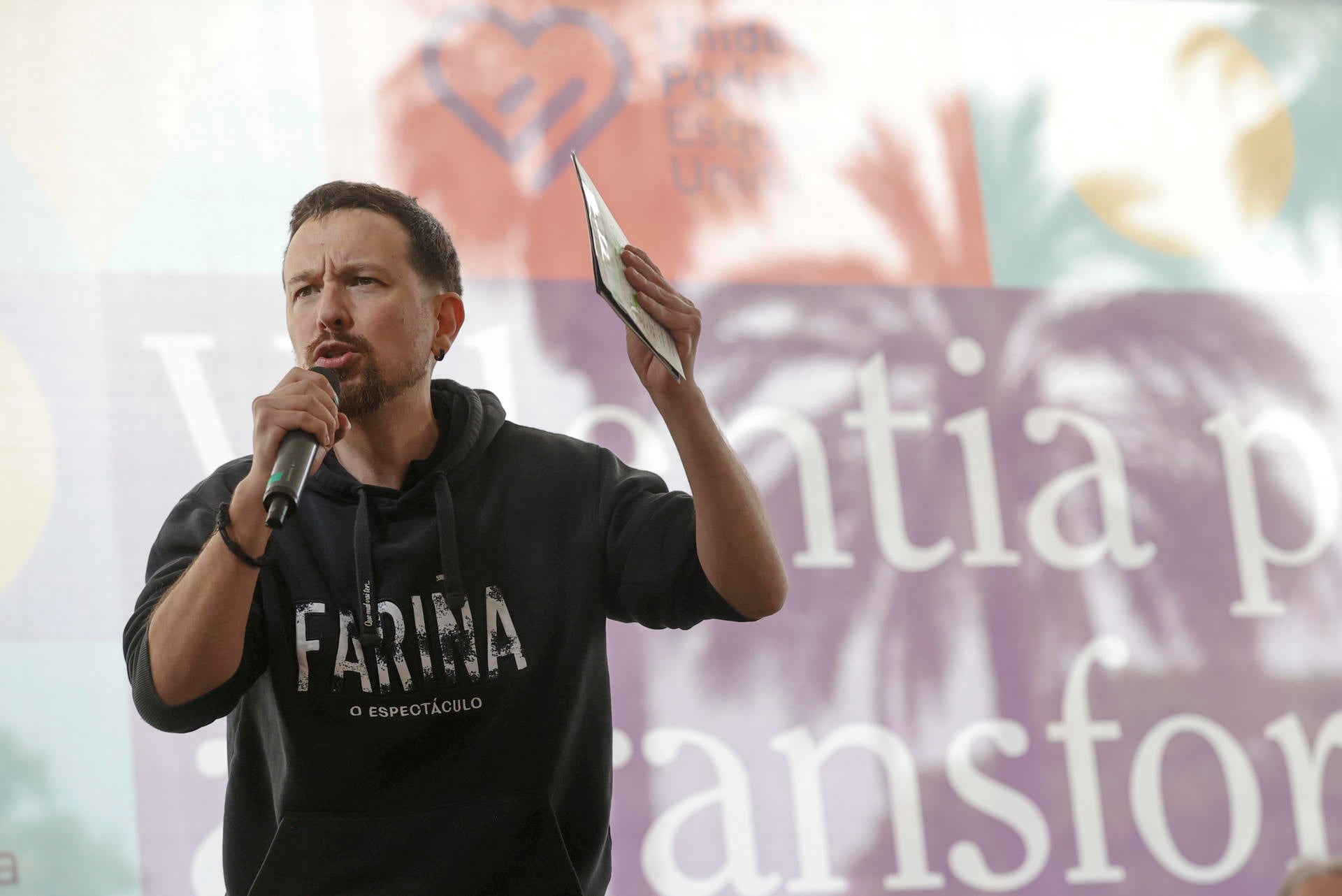 Pablo Iglesias apunta a los comunes, Compromís y Más Madrid como los escollos a la unidad en Sumar Pablo Iglesias apunta a los comunes, Compromís y Más Madrid como los escollos a la unidad en Sumar