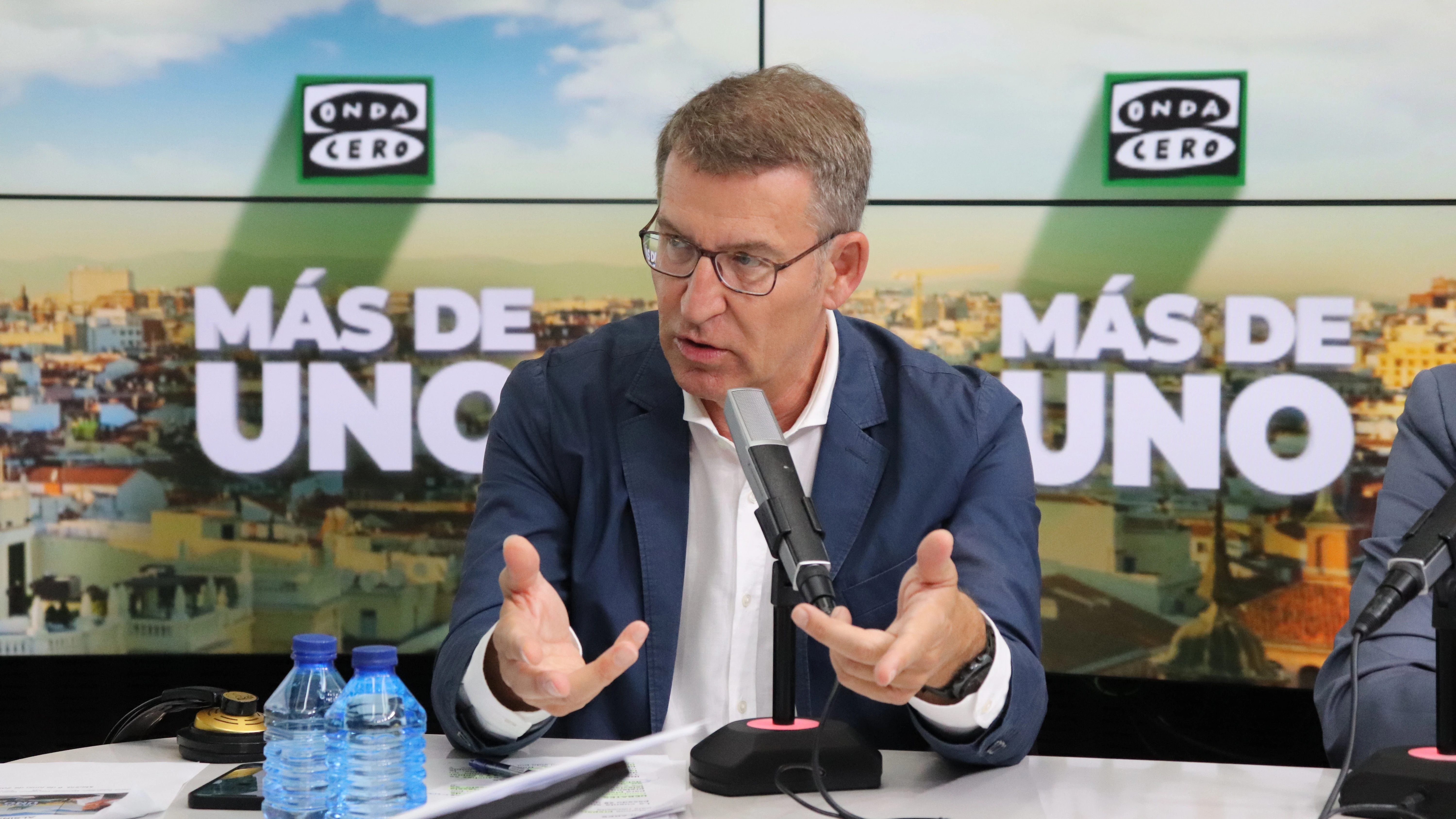 El presidente del PP, Alberto Núñez Feijóo, en 'Más de uno' El presidente del PP, Alberto Núñez Feijóo, en 'Más de uno'