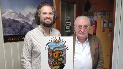 Con Jaime y Gerardo Marcos