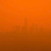 El cielo de Nueva York se tiñe de naranja por los incendios forestales de Canafá
