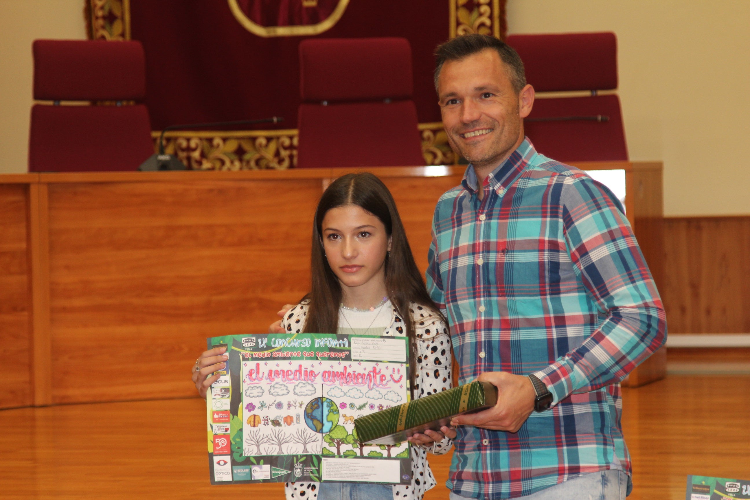 Keira Suárez Puche, del Colegio "Méndez Núñez", ganadora en 6º de Primaria Keira Suárez Puche, del Colegio "Méndez Núñez", ganadora en 6º de Primaria