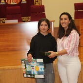 María Daponte Andrés, del Colegio "Las Herratillas", ganadora en 5º de Primaria