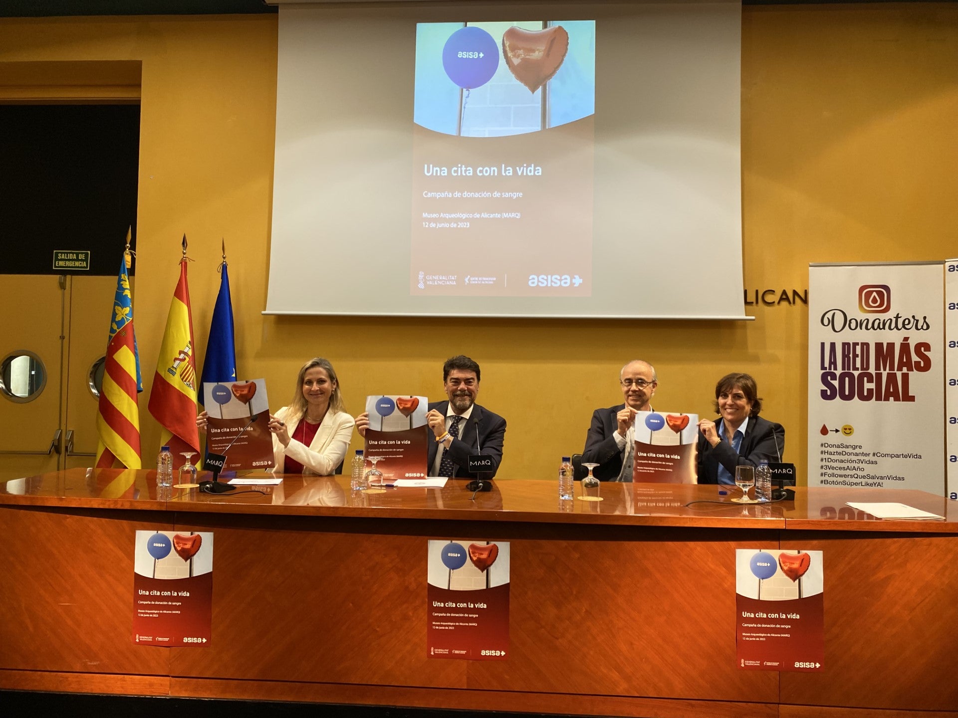 El Día Mundial del Donante de Sangre se celebra en Alicante con una maratón de extracciones en el MARQ El Día Mundial del Donante de Sangre se celebra en Alicante con una maratón de extracciones en el MARQ