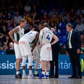 Partido del Unicaja frente al Barça