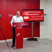 José Luis Aceves vuelve a encabezar la candidatura del Psoe al Congreso