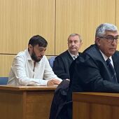 El condenado durante el juicio en la Audiencia de Valencia