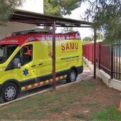 Una de las ambulancias SAMU. 