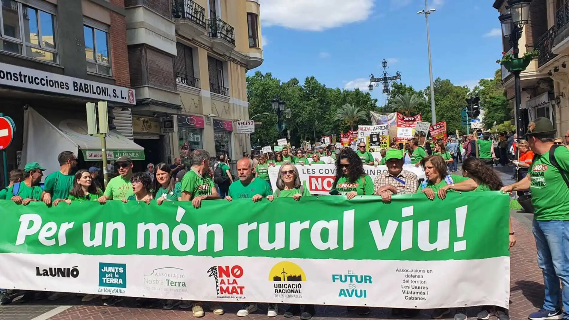 El mundo rural planta cara a los grandes proyectos fotovoltaicos previstos en Castellón 