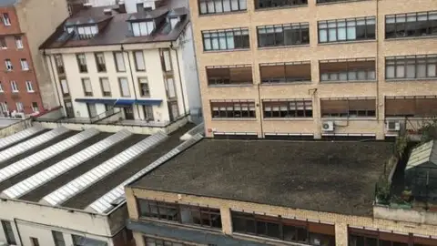 Patio de manzana Patio de manzana