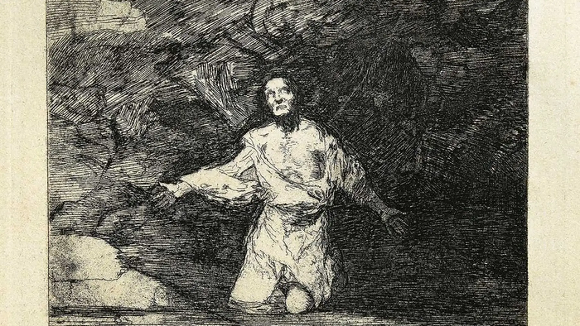 Imagen de uno de los grabados de Goya perteneciente a Los Desastres de la Guerra