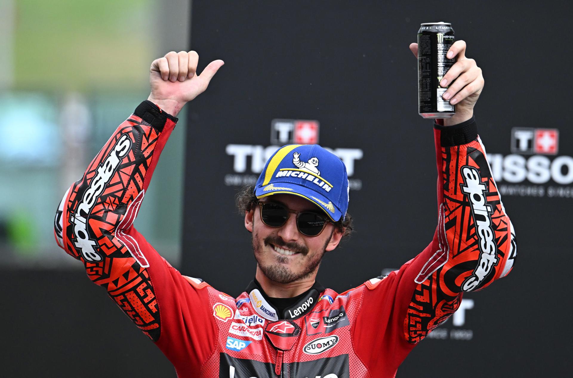 Los Márquez escoltan a Bagnaia en la pole de MotoGP Los Márquez escoltan a Bagnaia en la pole de MotoGP
