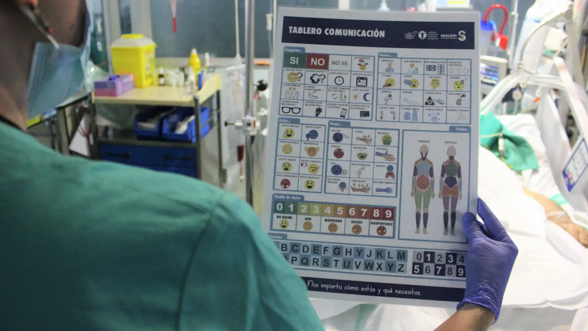 Se implanta en Albacete un programa de apoyo comunicativo para pacientes de críticos