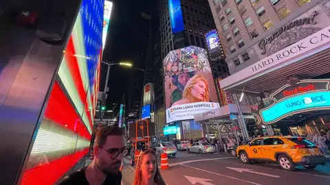 Rosana Largo y Paredes de Nava en el corazón de Nueva York Palencia