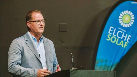 Demetrio L&oacute;pez, gerente de Demesol.