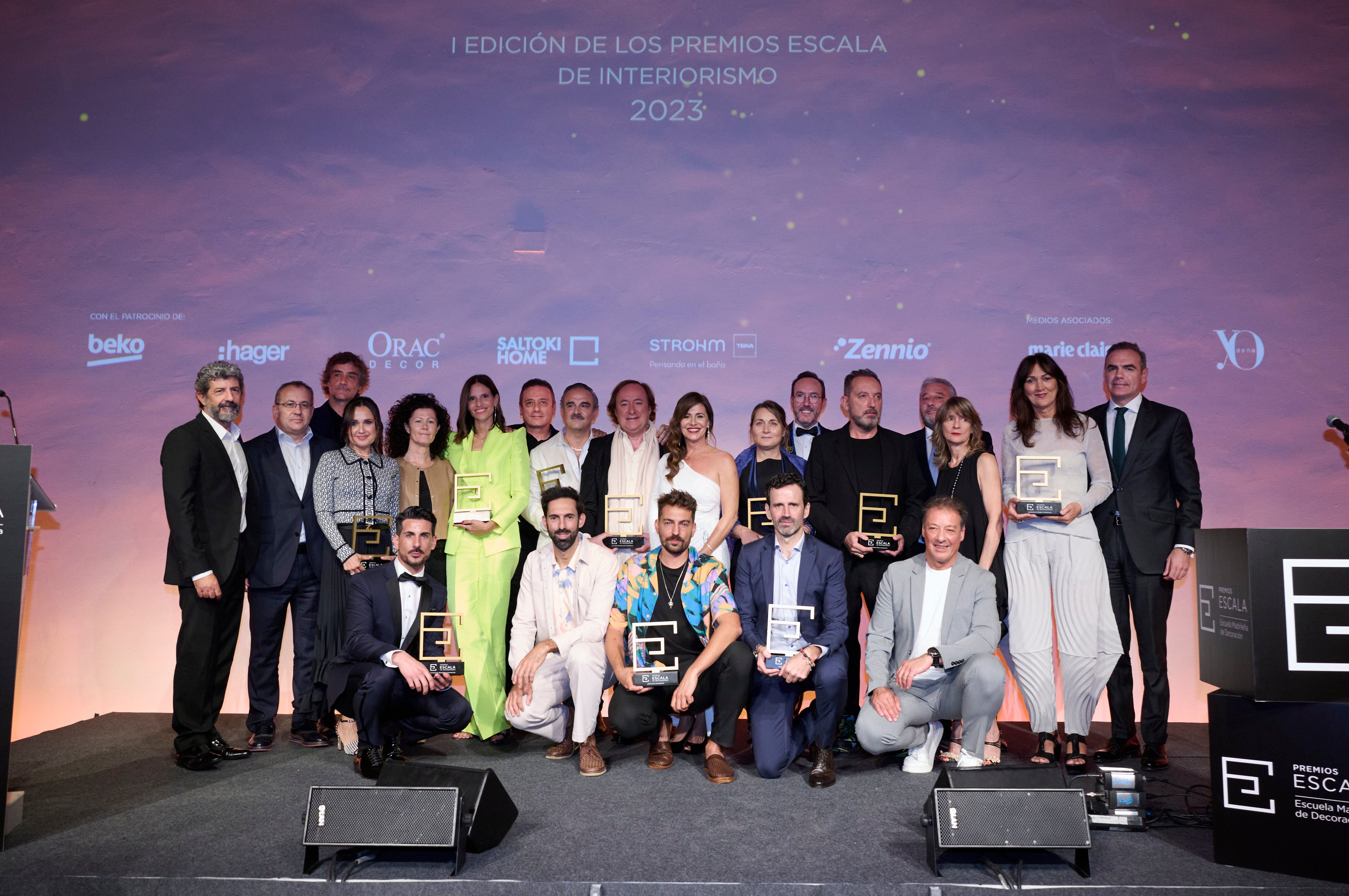 El interiorismo vive su gran noche en la I edición de los Premios Escala El interiorismo vive su gran noche en la I edición de los Premios Escala