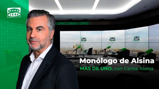 Mon&oacute;logo de Alsina, en M&aacute;s de uno
