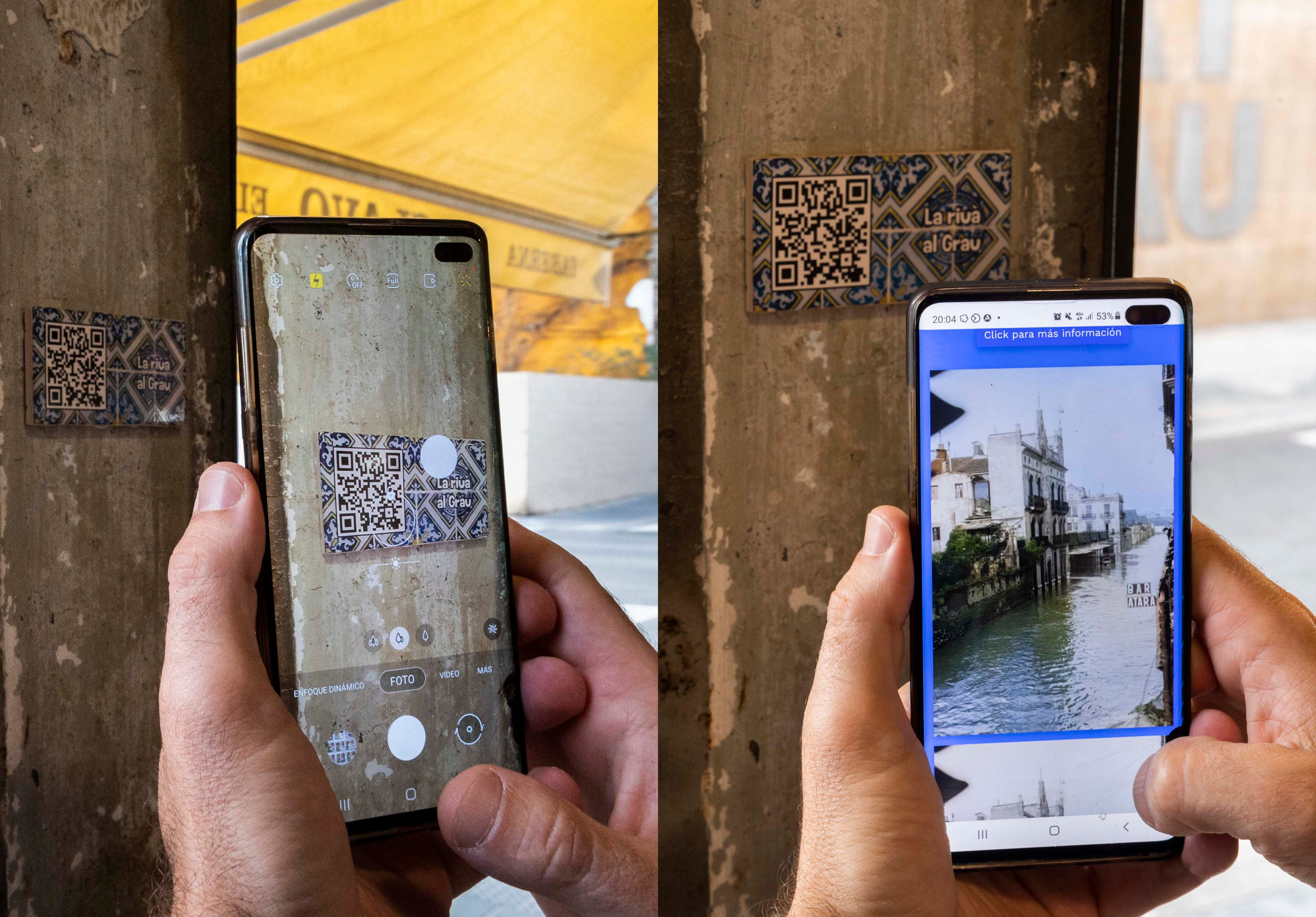 La historia de València en la palma de tu mano a través de códigos QR colocados por la ciudad La historia de València en la palma de tu mano a través de códigos QR colocados por la ciudad