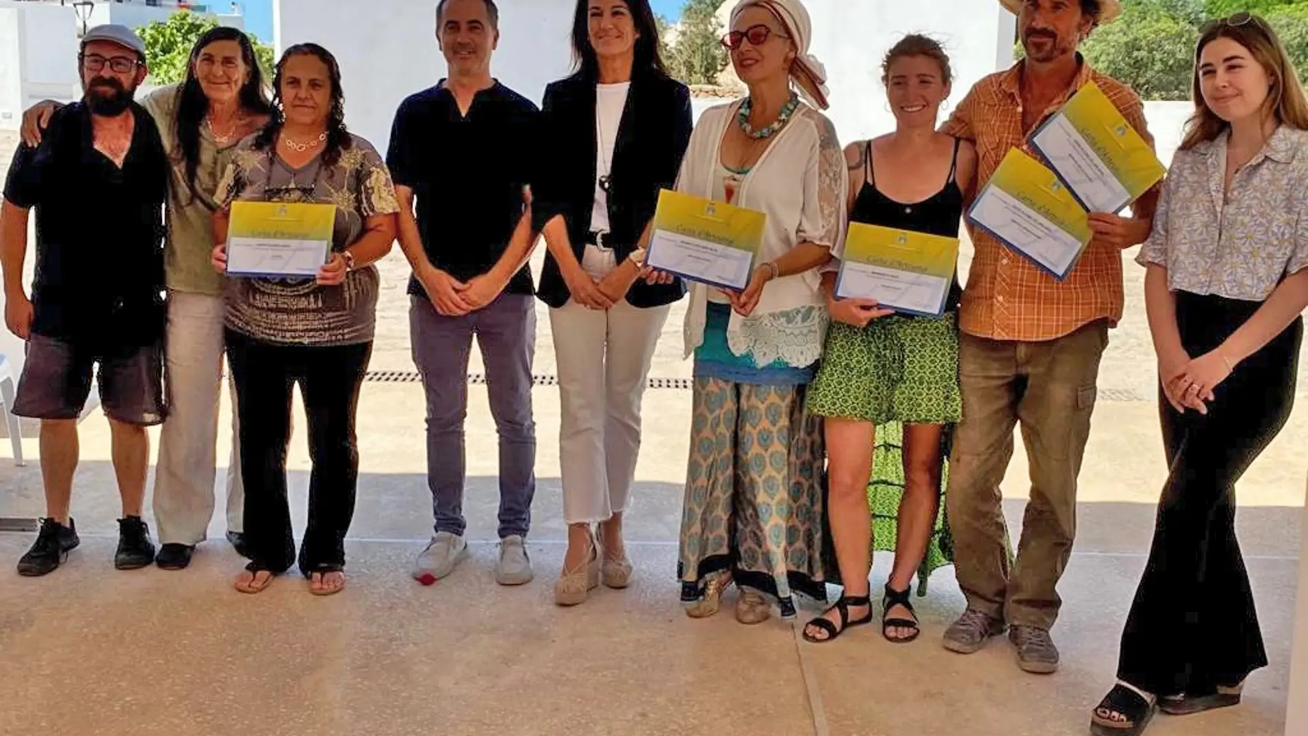 El Consell de Formentera entrega siete nuevas cartas de artesanía