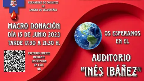 Macro donación de sangre en Valdepeñas Macro donación de sangre en Valdepeñas