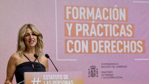 La vicepresidenta segunda y ministra de Trabajo y Economía Social, Yolanda Díaz.