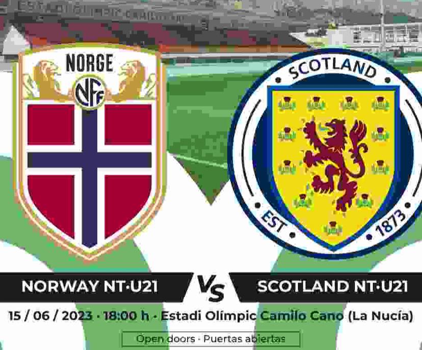 La Nucía vuelve hoy a ser sede de un encuentro internacional entre las selecciones sub 21 de Escocia y Noruega La Nucía vuelve hoy a ser sede de un encuentro internacional entre las selecciones sub 21 de Escocia y Noruega