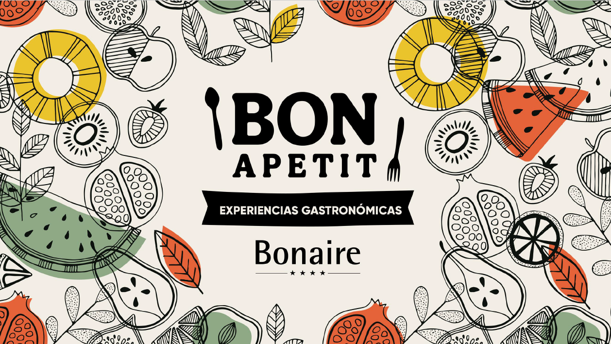 Del 15 de junio al 1 de julio Bonaire acoge la primera edición de Bon Apetit, una iniciativa que pone el foco en el mundo gastronómico Del 15 de junio al 1 de julio Bonaire acoge la primera edición de Bon Apetit, una iniciativa que pone el foco en el mundo gastronómico