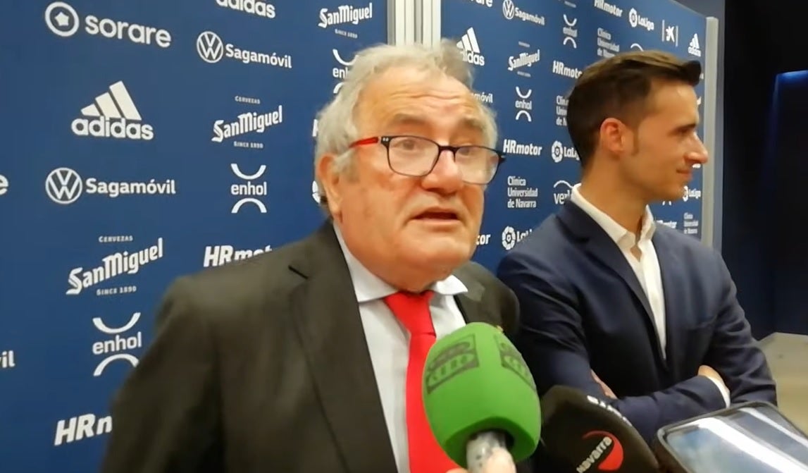 Luis Sabalza: "Estamos esperanzados, somos víctimas, nosotros denunciamos los amaños" Luis Sabalza: "Estamos esperanzados, somos víctimas, nosotros denunciamos los amaños"