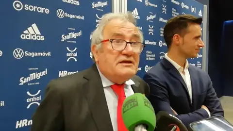 Luis Sabalza Presidente de Osasuna