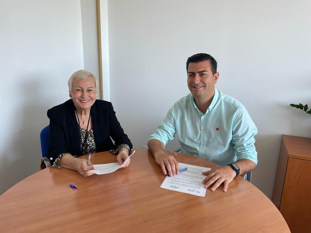 PP y Vox cierran un acuerdo de gobierno en Níjar PP y Vox cierran un acuerdo de gobierno en Níjar