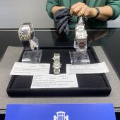 Tres relojes de lujo en la subasta del Ayuntamiento de Madrid