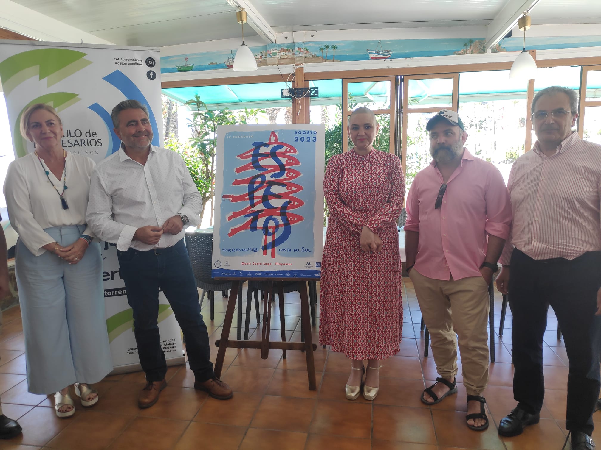 Tradición y modernidad en el cartel de la IX edición del Concurso de Espetos de la Costa del Sol del Círculo de Empresarios de Torremolinos Tradición y modernidad en el cartel de la IX edición del Concurso de Espetos de la Costa del Sol del Círculo de Empresarios de Torremolinos