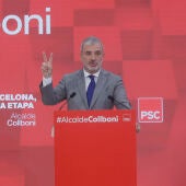 Jaume Collboni pide el apoyo a Ada Colau para ser alcalde y gobernar con los comuns