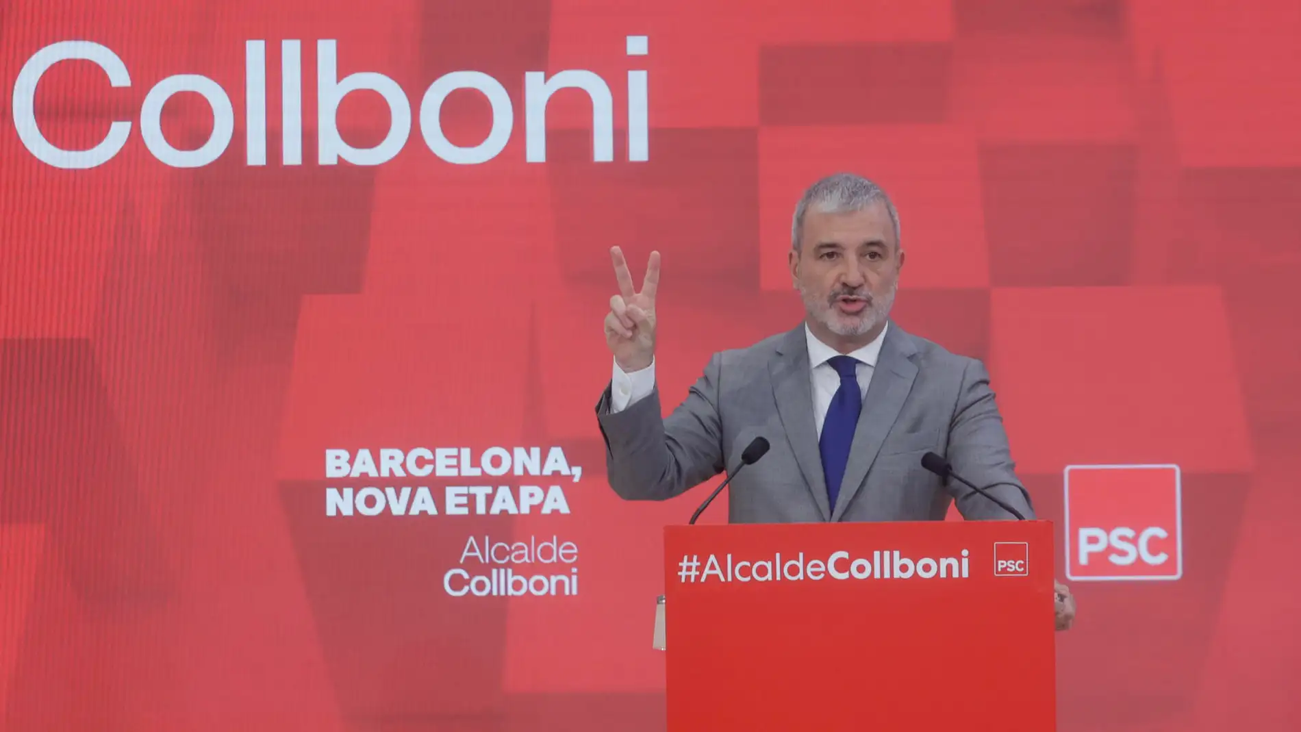 Jaume Collboni pide el apoyo a Ada Colau para ser alcalde y gobernar con los comuns