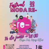 Cartel del Festival Moda Re-.