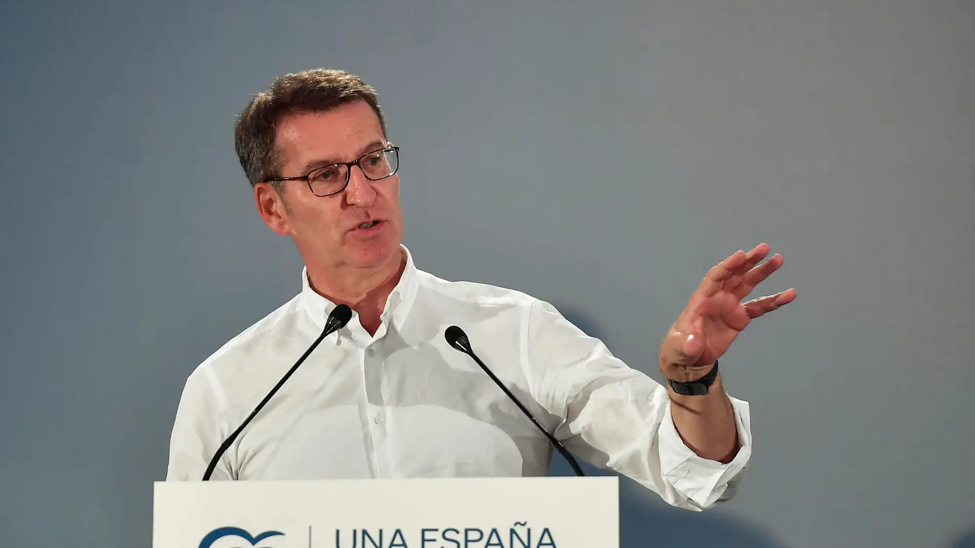 Feijóo interviene en la Junta Directiva del PP de Baleares