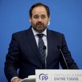 Paco Núñez asegura desconocer el acuerdo entre PP y Podemos en La Guardia (Toledo) 