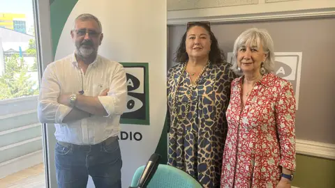 Dan Ortuño, Ana Eugenia Venegas y Mercedes Vázquez en 'La Tertulia de los Viernes' Dan Ortuño, Ana Eugenia Venegas y Mercedes Vázquez en 'La Tertulia de los Viernes'
