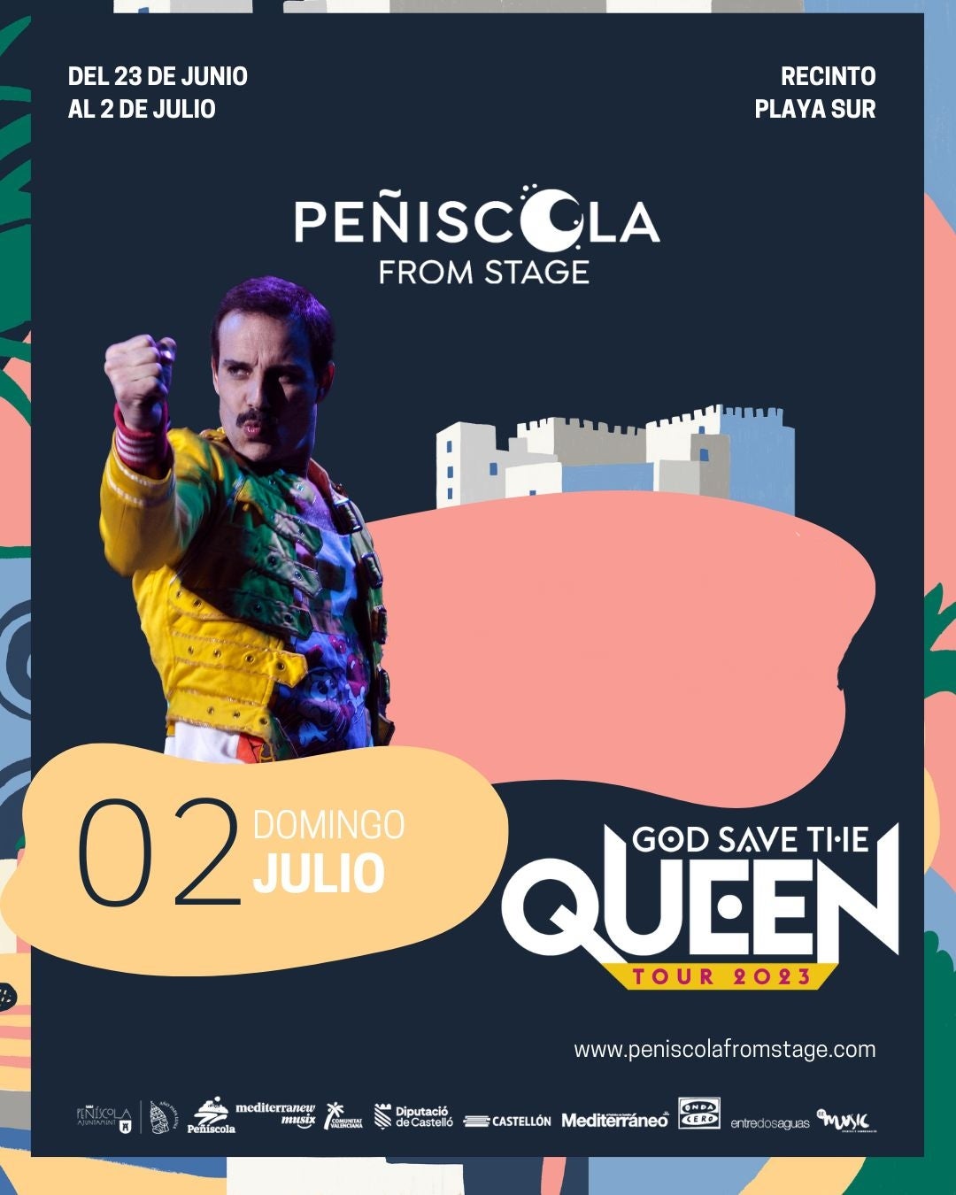 El aclamado musical "God save the Queen" llega a Peñíscola El aclamado musical "God save the Queen" llega a Peñíscola