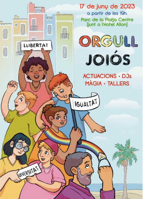 La Vila celebra el sábado el Orgull Joiós en la Playa Centro La Vila celebra el sábado el Orgull Joiós en la Playa Centro