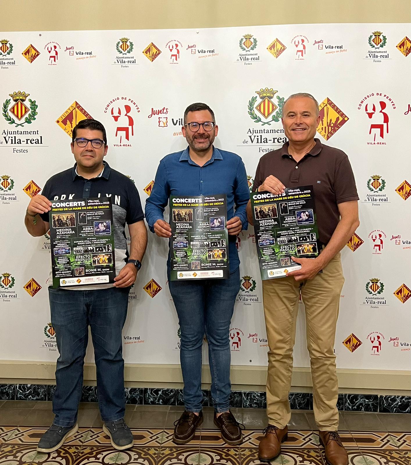 Efecto Pasillo, Medina Azahara y Boney M encabezan el cartel de conciertos de las fiestas de Vila-real Efecto Pasillo, Medina Azahara y Boney M encabezan el cartel de conciertos de las fiestas de Vila-real